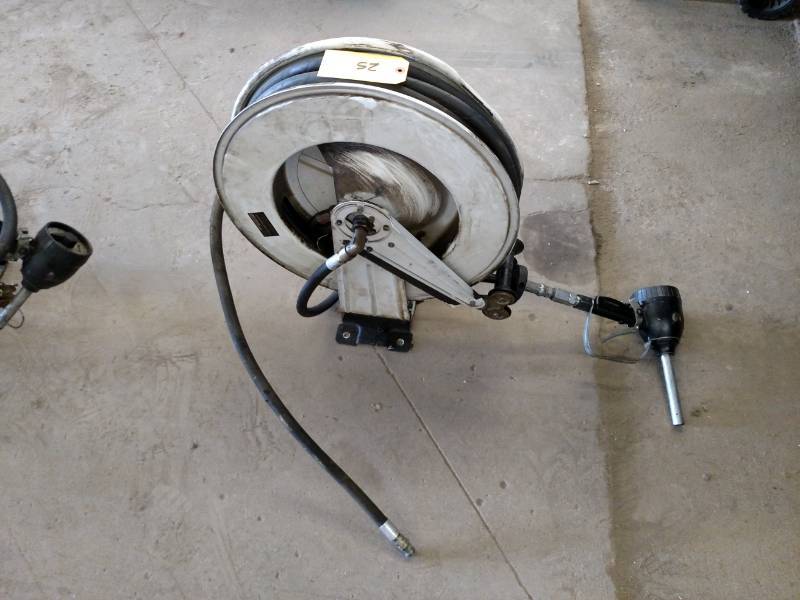 lot 25 image: Liquid Dynamics 60 Hose Reel with M...