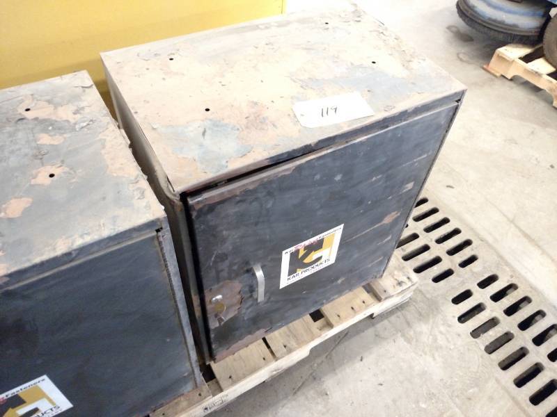 lot 119 image: Kar 6 Drawer Parts Cabinet with Hardware, 21x24x14