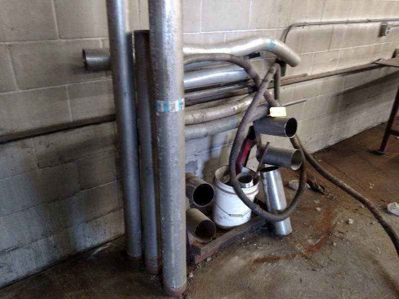 lot 136 image: Asstd Truck Exhaust Components wit...