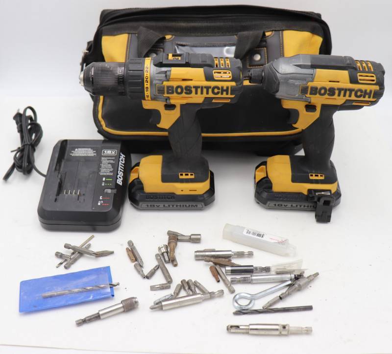 lot 18 image: Bostitch 18 Volt Combo DrillDriver