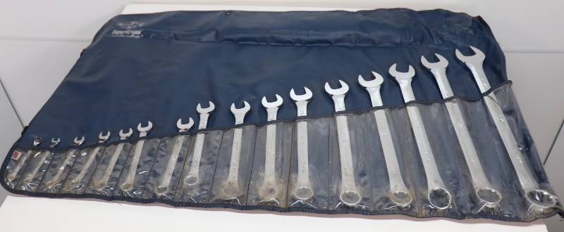 lot 45 image: SuperKrome Large Wrench Set