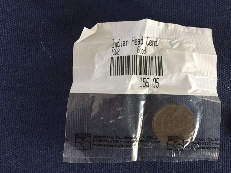 3 Indian Head Wheat Pennies