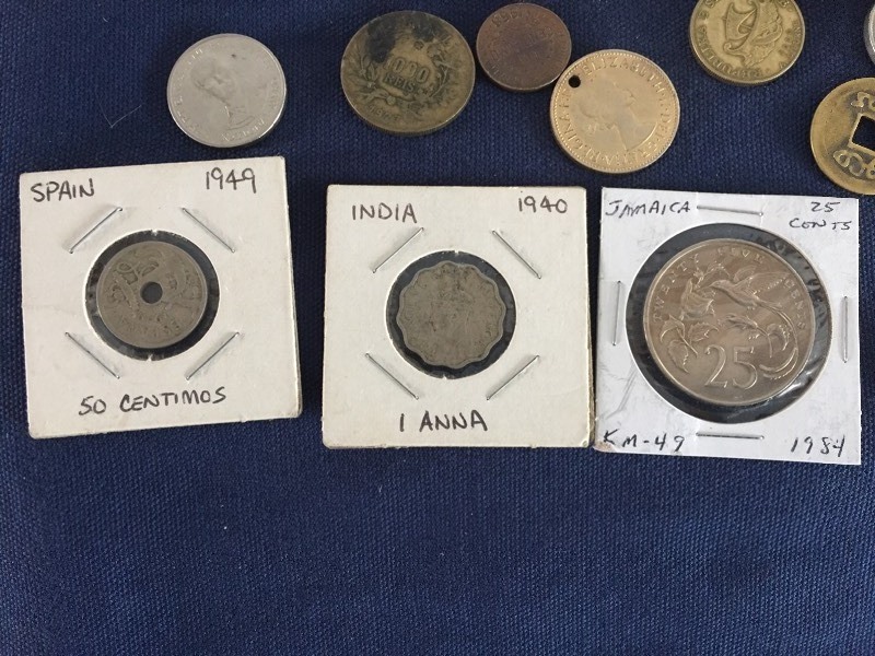 Foreign Coins and Currency