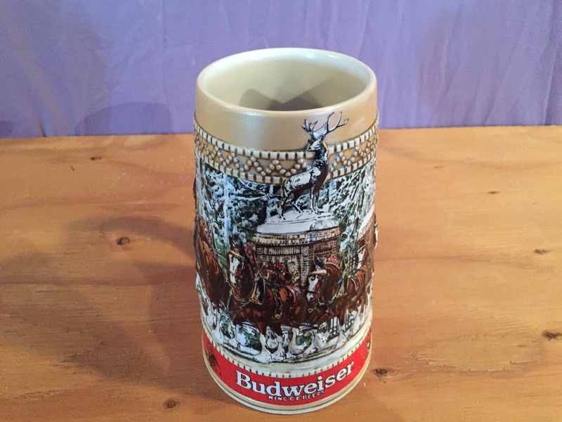 1987 Budweiser Holiday Stein C Series