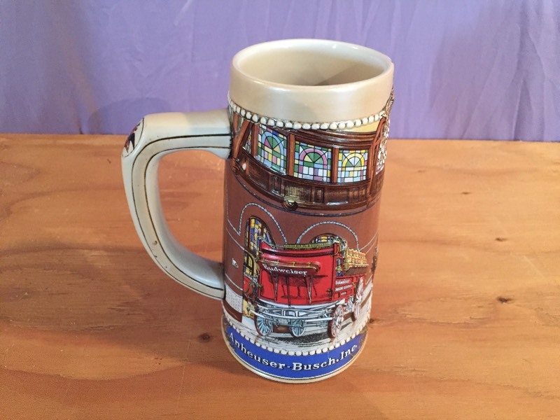 1987 Budweiser Holiday Stein B Series