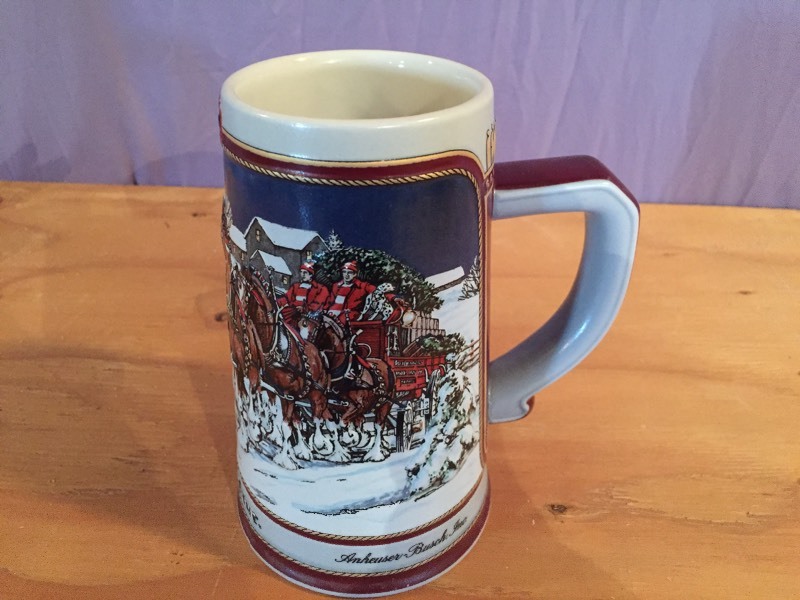 1989 Budweiser Stein