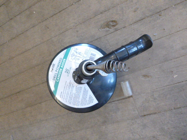 lot 21 image: Plumb Works Drill Powered Canister Auger