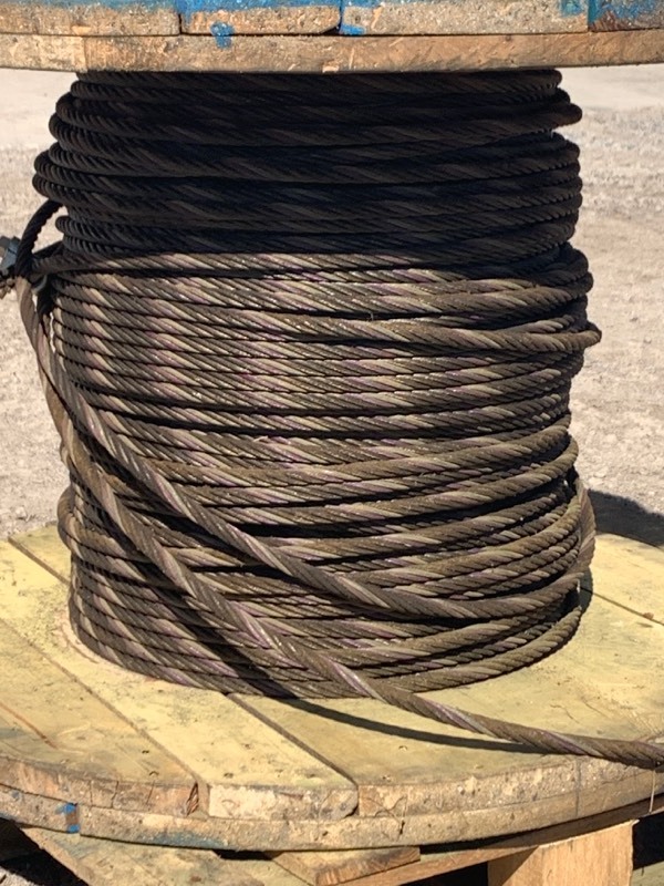 lot 24 image: Spool Of 12 Steel Cable