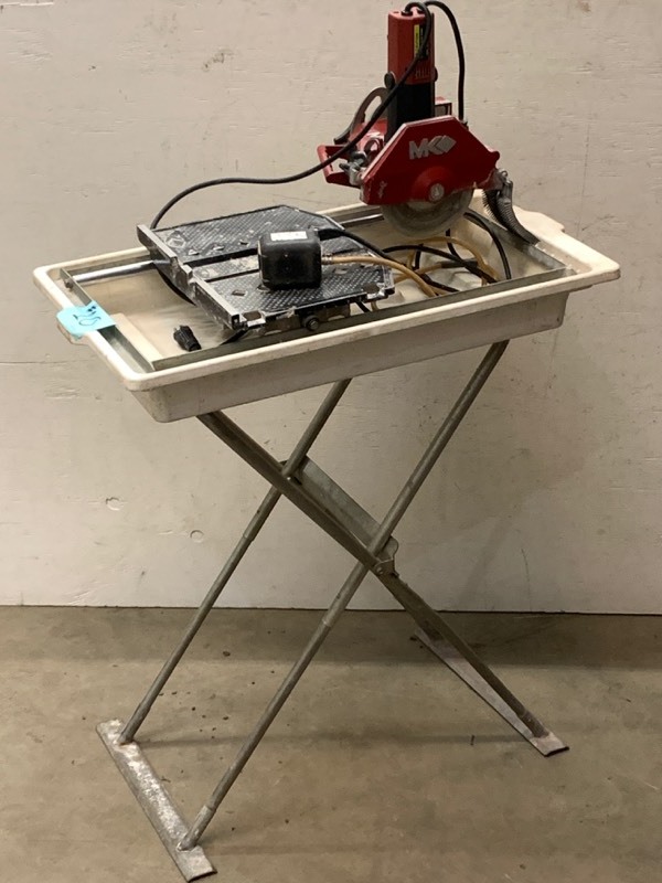 lot 10 image: MK Tile  Brick Saw