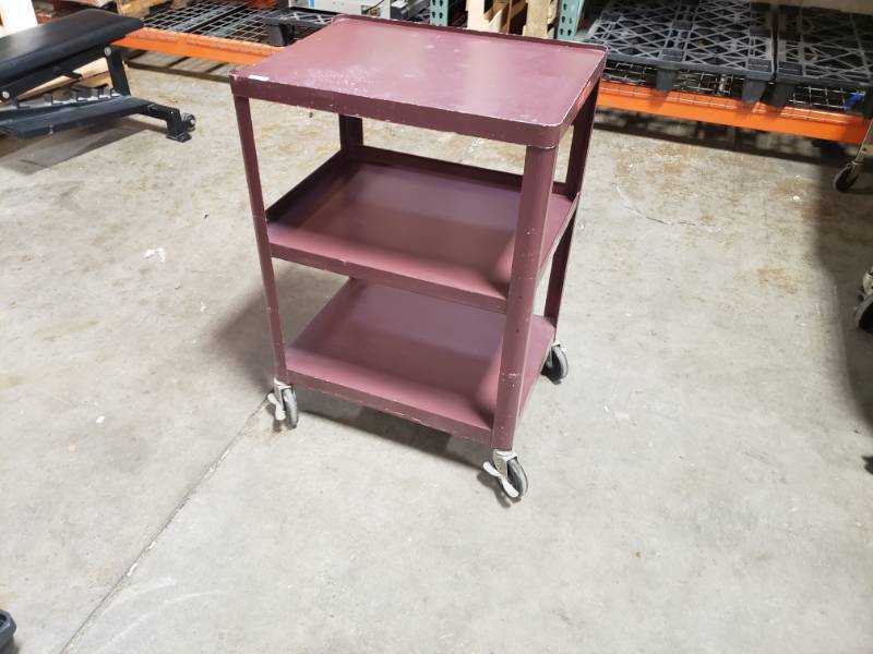 lot 20 image: Mobile Storage Cart