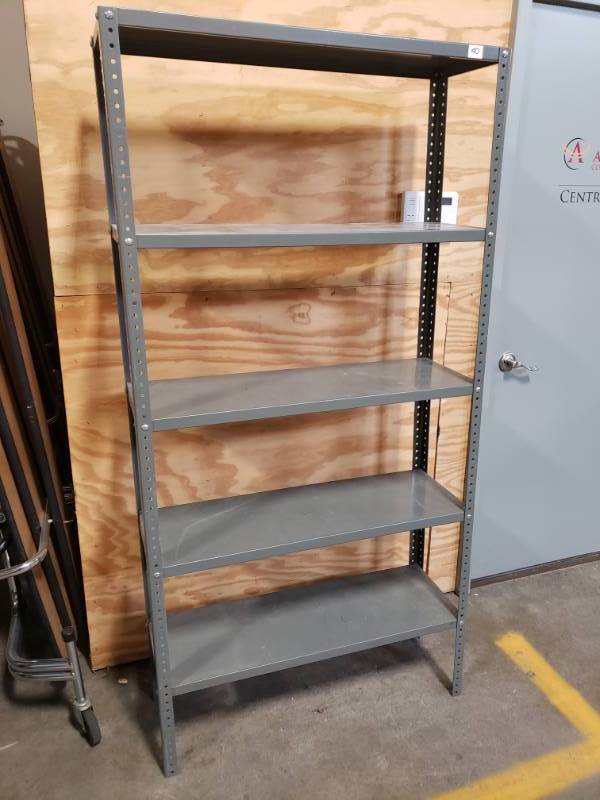 lot 40 image: Metal Storage Shelf