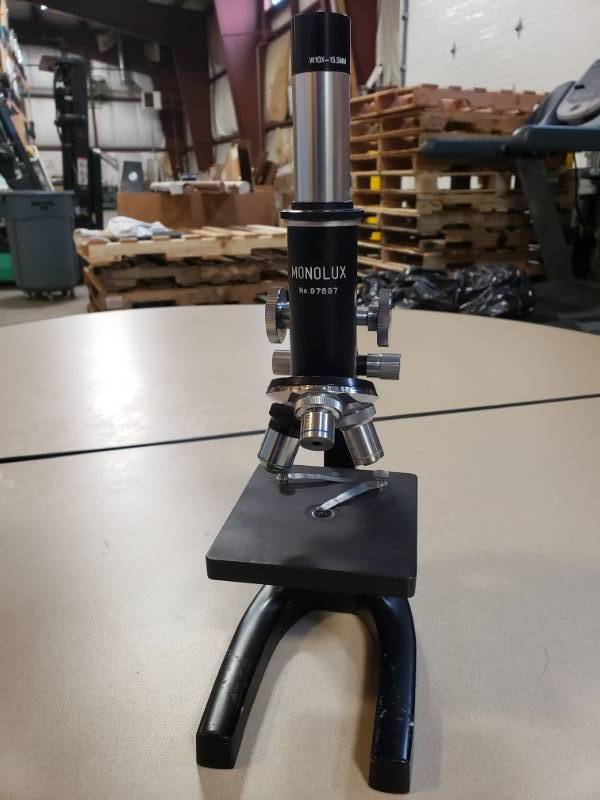 lot 50 image: Monolux Microscope
