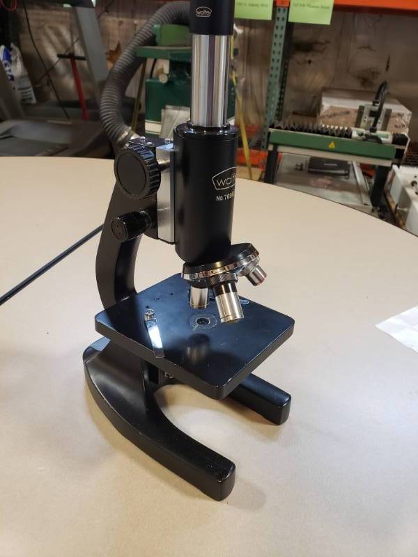 lot 51 image: Wolfe Microscope