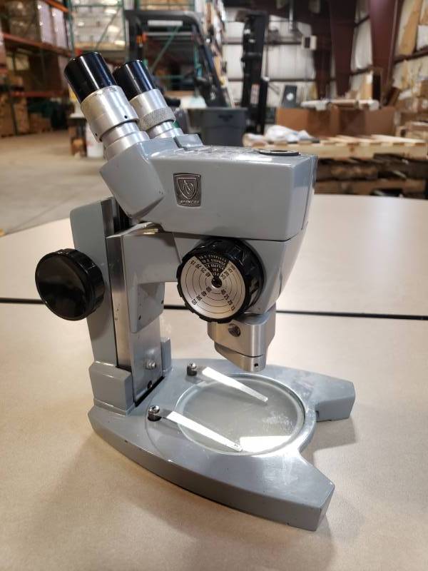 lot 53 image: Spencer Microscope