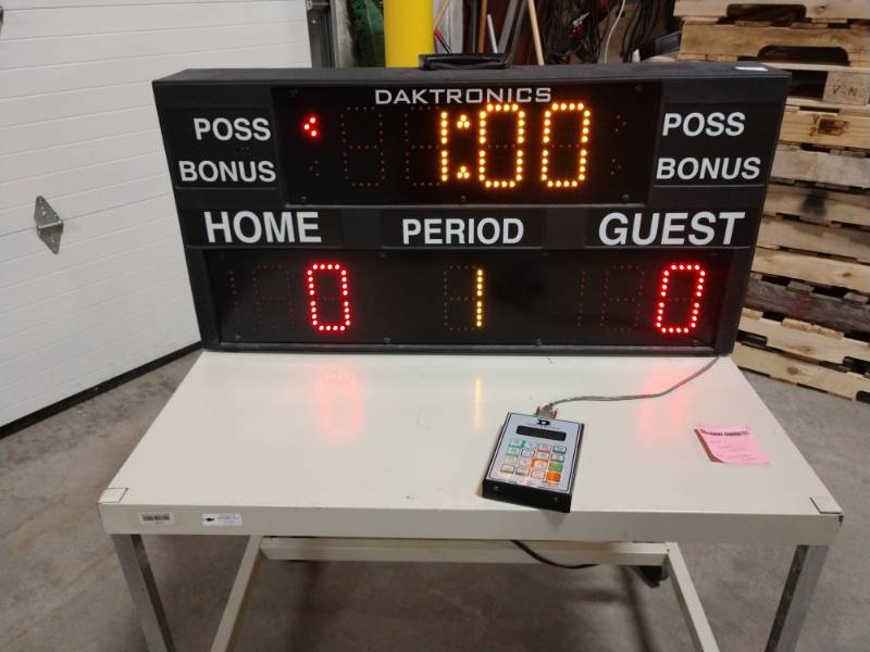 lot 81 image: Daktronics Portable Scoreboard