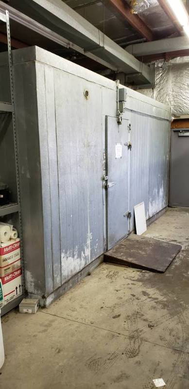 lot 10 image: Walk-In Freezer