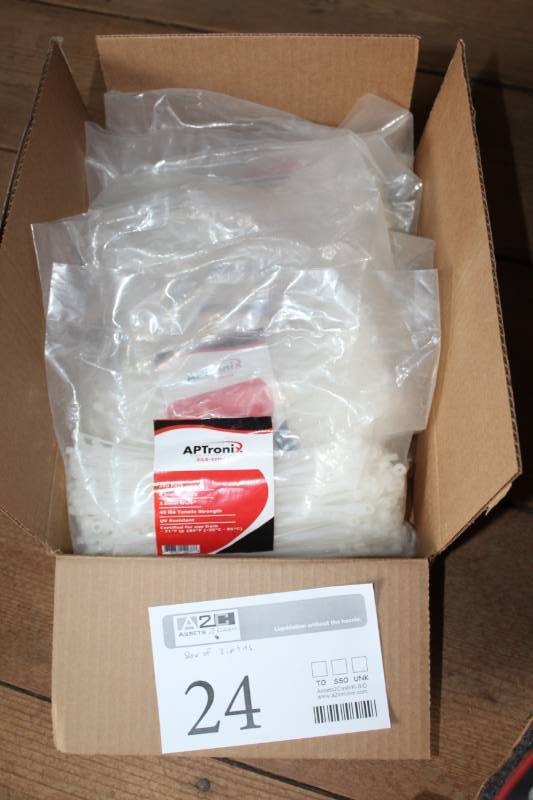 lot 24 image: APTronix Zip-Ties