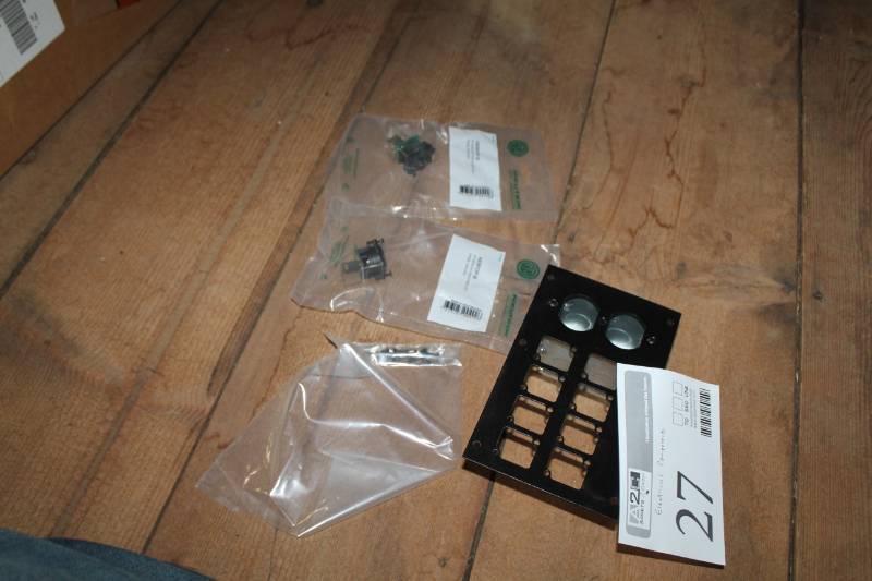 lot 27 image: Electrical Components - Cable Feed Panel, Ethernet Feedthrough Panel Ground