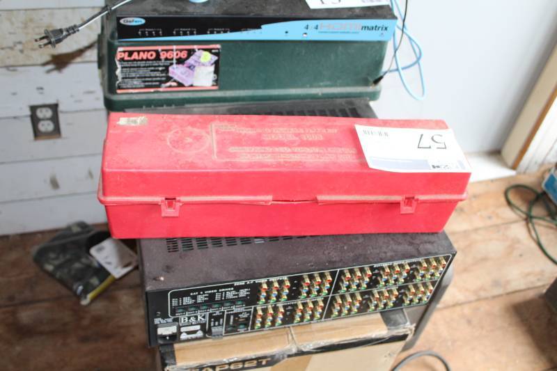 lot 57 image: James King & Co. Warning Triangle Flare Kit