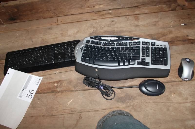 lot 56 image: Computer Keyboards, Mouse