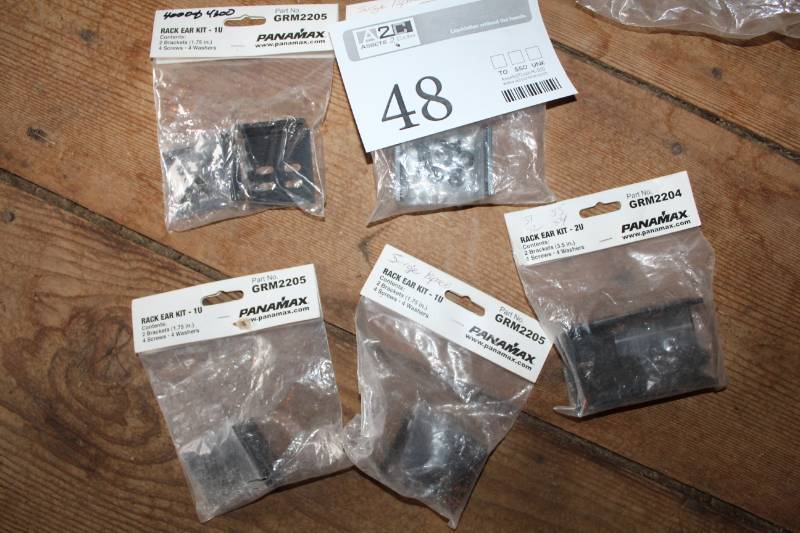lot 48 image: Panamax Rack Ear Kits 1U