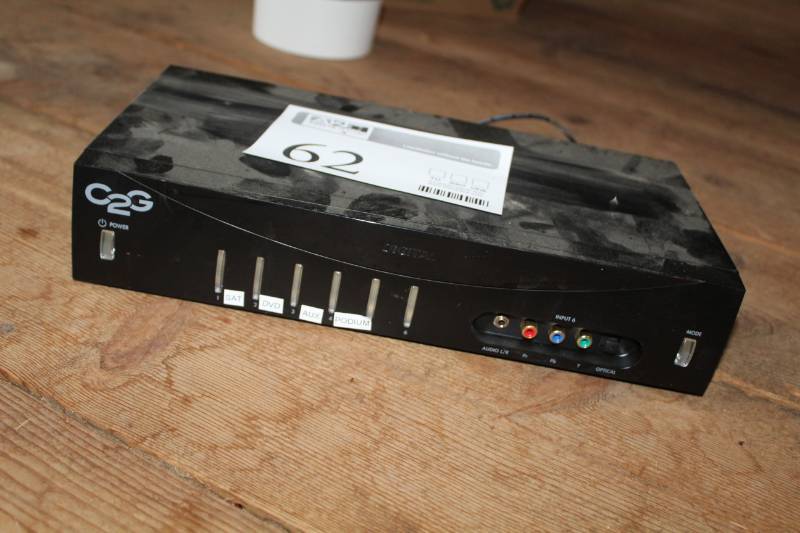 lot 62 image: C2G AV Switch