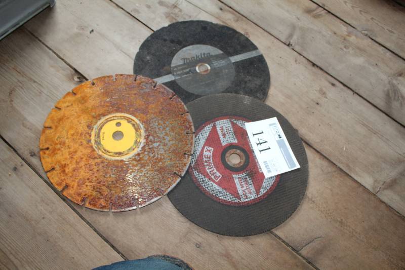 lot 141 image: Grinding Discs