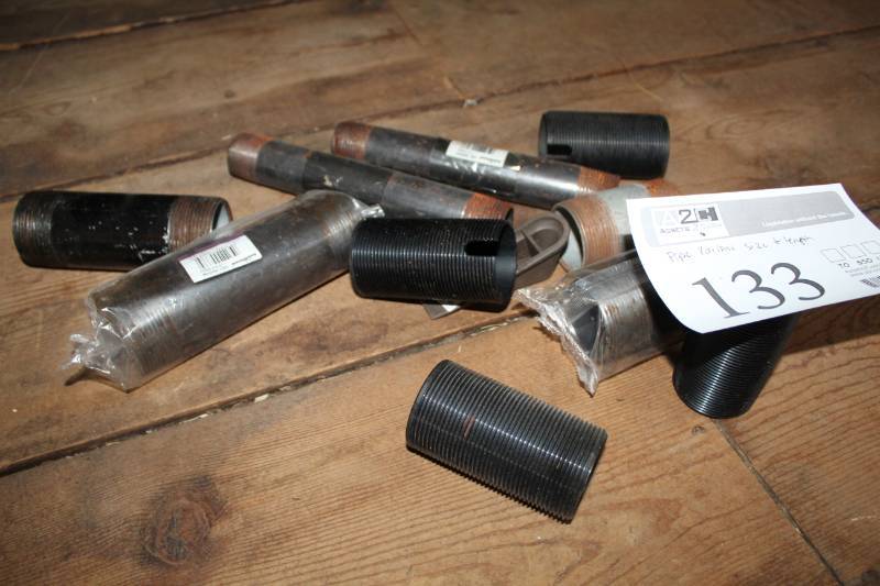 lot 133 image: Pipe, Threaded Pipe, Pipe Fittings