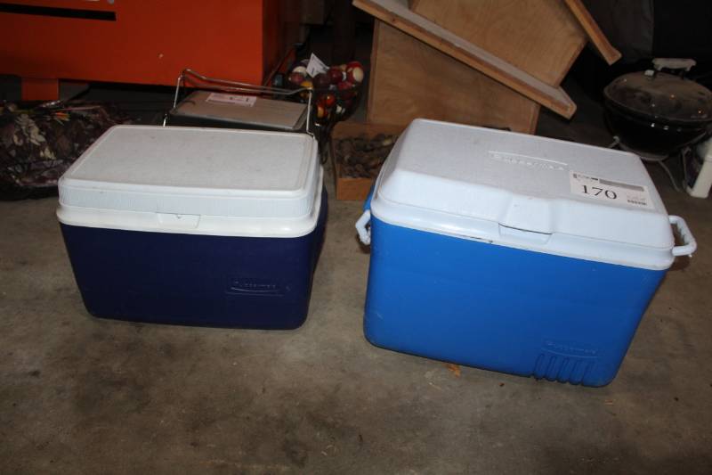 lot 170 image: Rubbermaid Chest Coolers