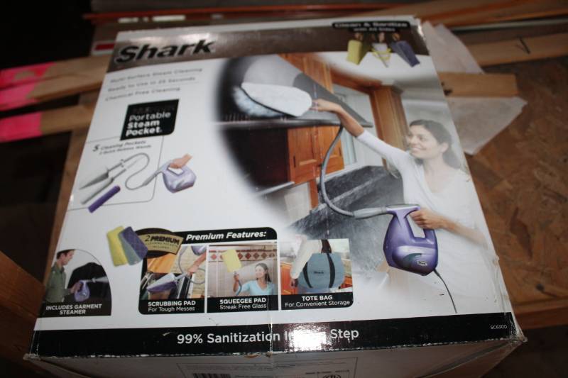 lot 204 image: Shark Portable Steam Pocket Cleaner