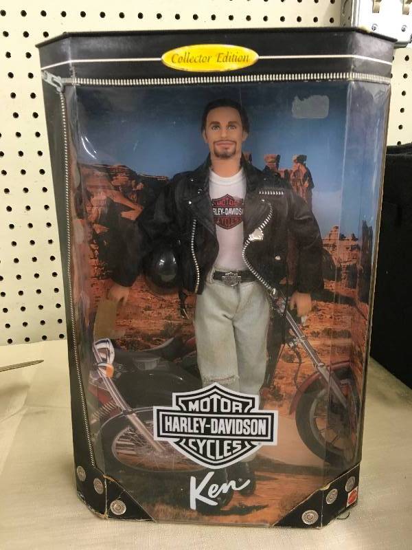 lot 554 image: Harley Davidson Ken Doll