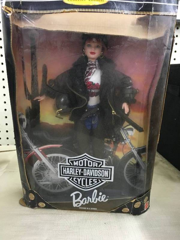 lot 555 image: Harley Davidson Barbie
