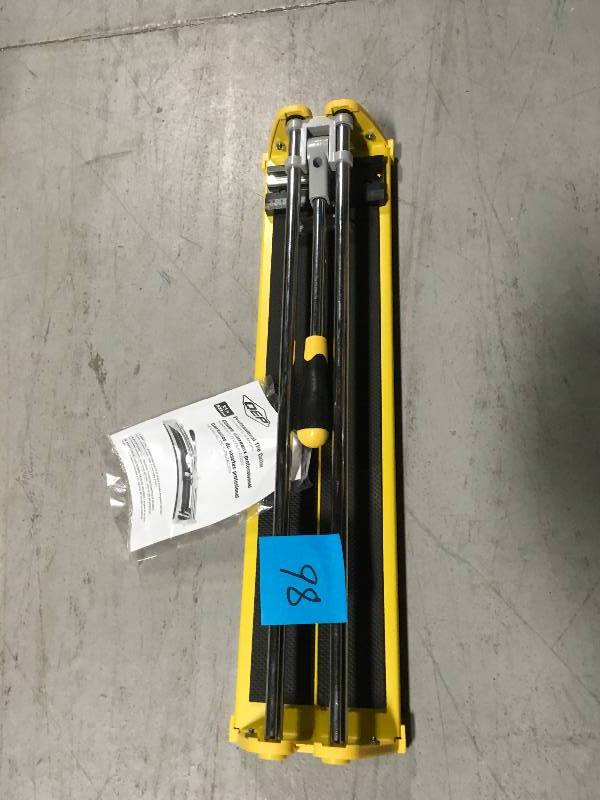 lot 98 image: QEP 21 in. Ceramic Tile Cutter  in good condition