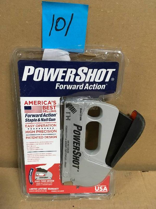 lot 101 image: Arrow Fastener T50 5 in. Staple and Nail Gun  in good condition