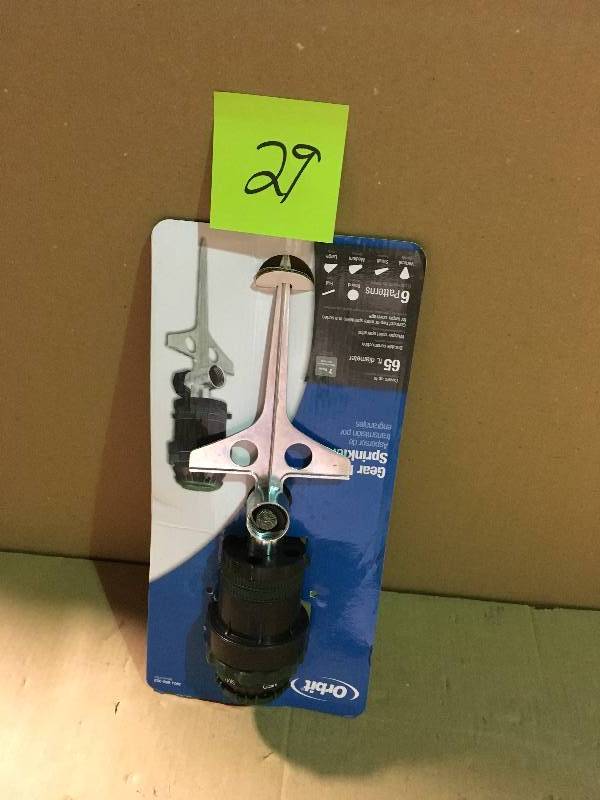 lot 29 image: Orbit Gear Drive Sprinkler in good condition