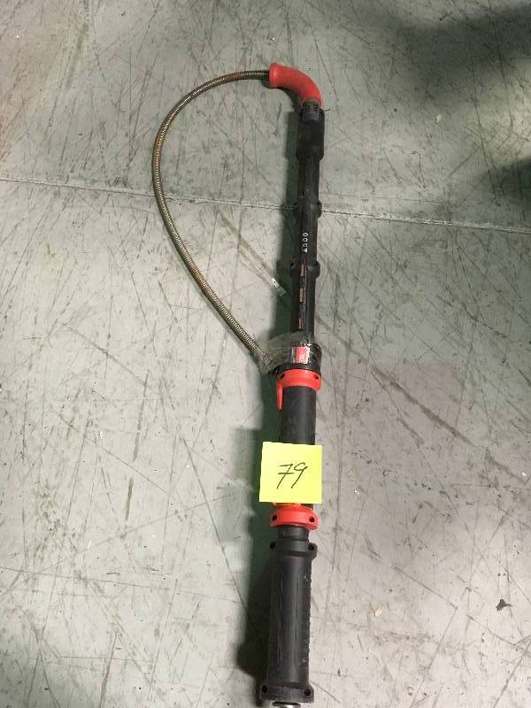 lot 79 image: Milwaukee Trap Snake 6 ft. Toilet Auger Drain Cleaning Kit in good condition