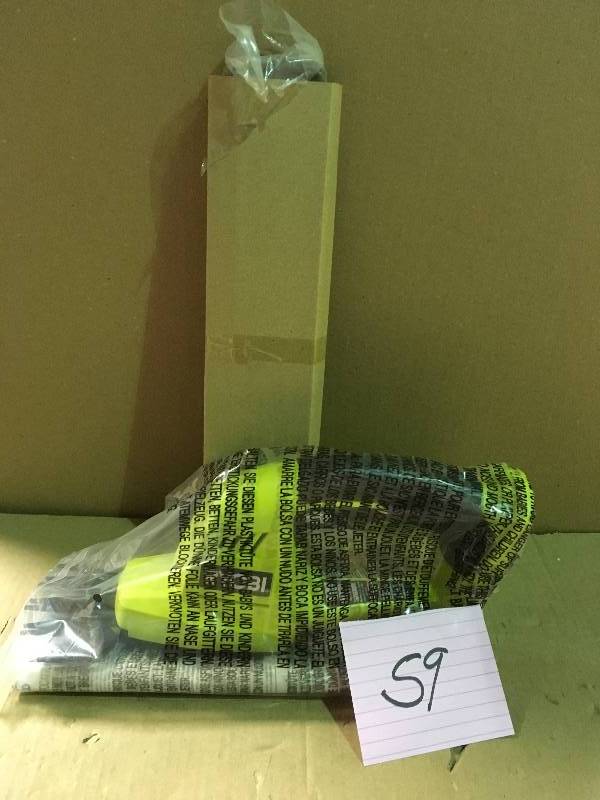 lot 59 image: RYOBI ONE 18-Volt Lithium-Ion Cordless Grass Shear and Shrubber Trimmer - Battery and Charger Not Included in good condition