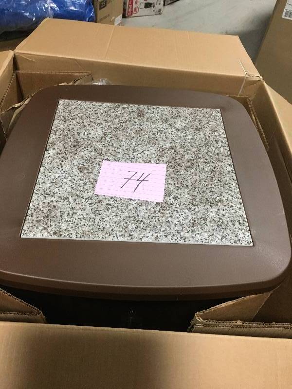 lot 74 image: AIRCARE Whole House 3.5 Gal. Pedestal Evaporative Humidifier for 2400 sq. ft.