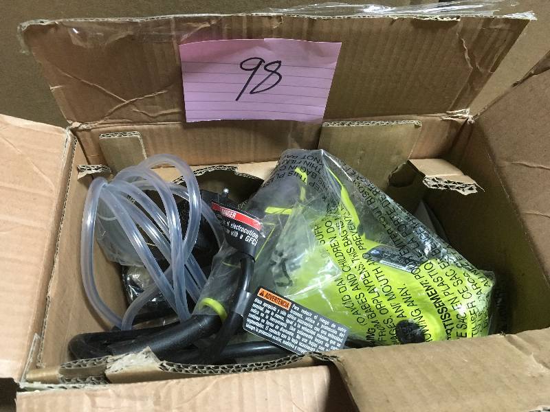 lot 98 image: RYOBI 4 in. Tile Saw in good condition