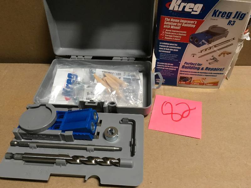 lot 82 image: Kreg Jig Pocket Hole System in good condition