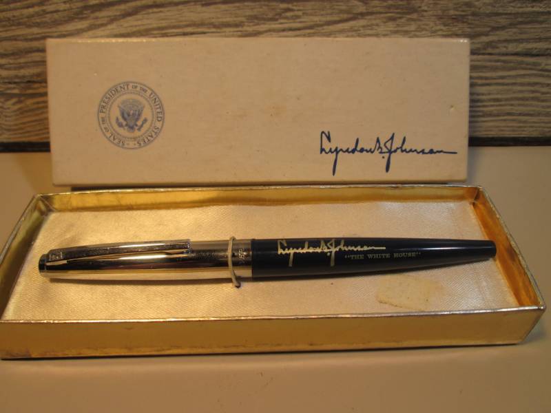 lot 45 image: Vintage Lyndon B Johnson Presidenti...
