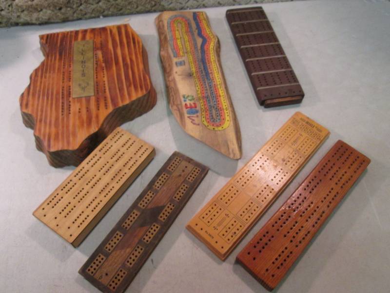 lot 57 image: Cribbage Board Collection  D-3...
