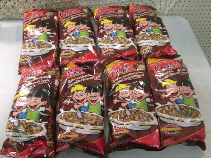 lot 65 image: 8 Bags of Chachitos Puffed and Swee...