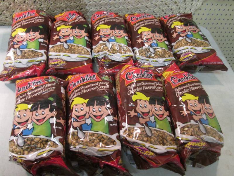lot 66 image: 9 Bags of Chachitos Puffed and Swee...