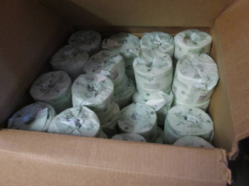 lot 87 image: 60 Rolls of Bathroom Tissue  EW3...
