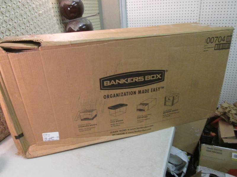 lot 88 image: Case of 12 Bankers Box StorageFile...