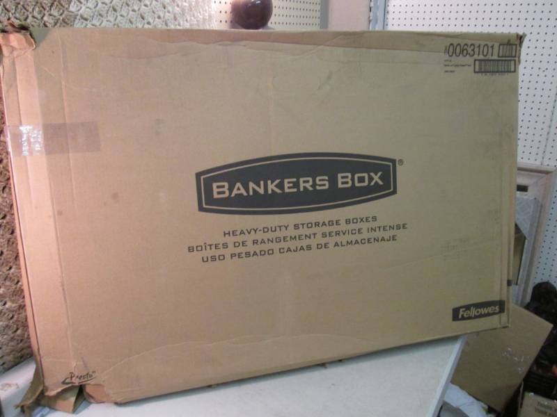 lot 91 image: Case of 12 Bankers Box 24 Letter P...