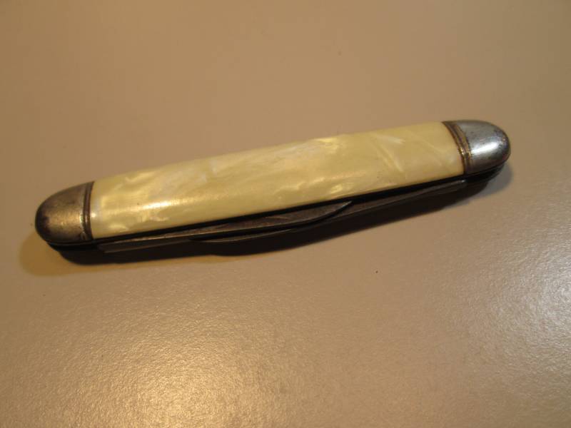 lot 128 image: Vintage Hammer Brand USA 2-Blade Po...