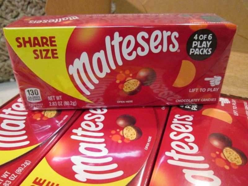 lot 135 image: Box of 8 Share Size Boxes of Maltes...