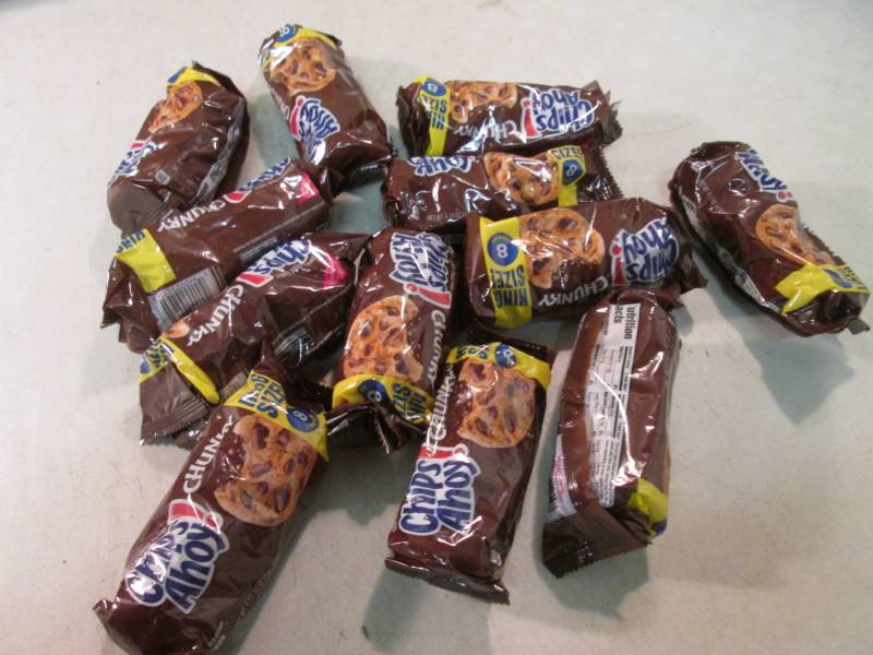 lot 166 image: 12 Packs of Chips Ahoy Cookies Best...
